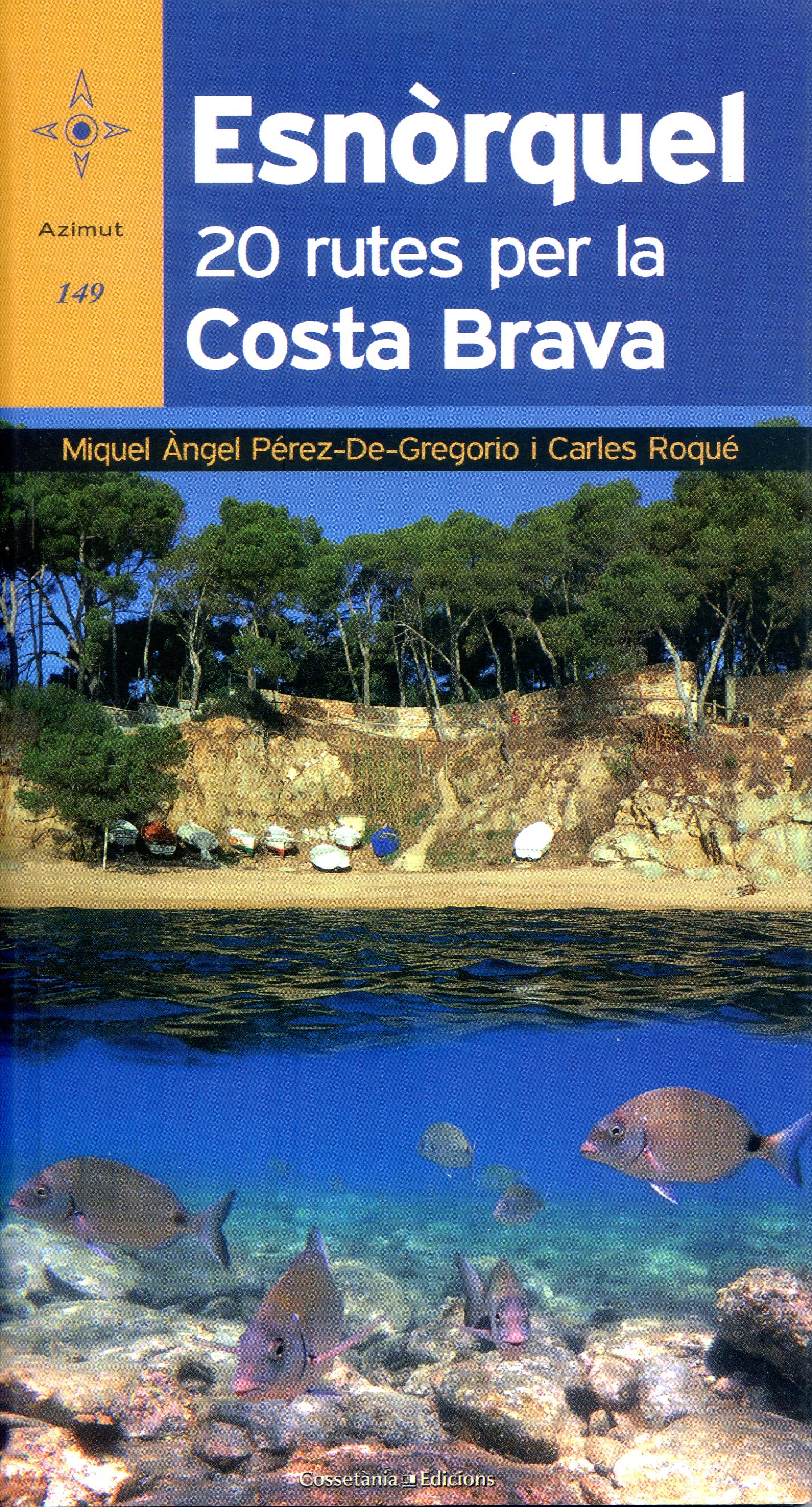 Esnòrquel : 20 rutes per la Costa Brava - Portada